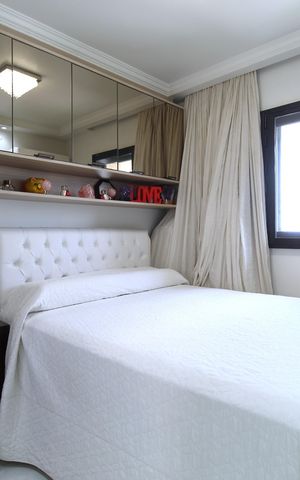 Apartamento para alugar com 40m², 1 quarto e 1 vagaQuarto Suíte