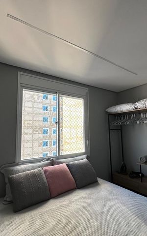 Apartamento à venda com 46m², 1 quarto e 1 vaga