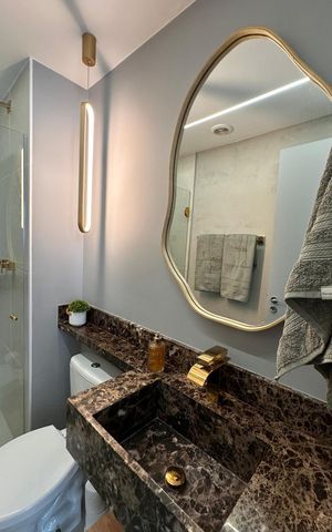 Apartamento à venda com 46m², 1 quarto e 1 vaga