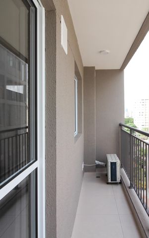 Apartamento para alugar com 29m², 1 quarto e sem vaga Apartamento para alugar com 29m², 1 quarto e sem vagaVaranda