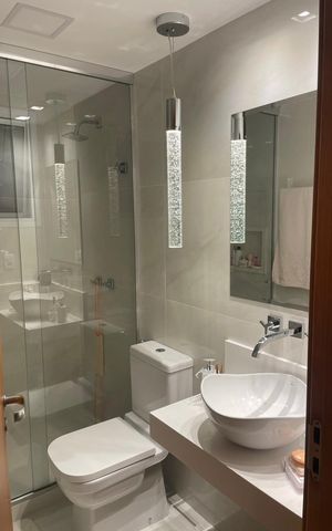 Apartamento à venda com 122m², 2 quartos e 2 vagasBanheiro