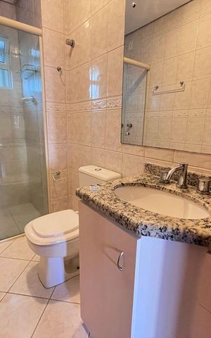 Apartamento para alugar com 58m², 2 quartos e 1 vaga Apartamento para alugar com 58m², 2 quartos e 1 vagaBanheiro
