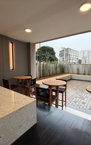 Apartamento à venda com 24m², 1 quarto e sem vaga