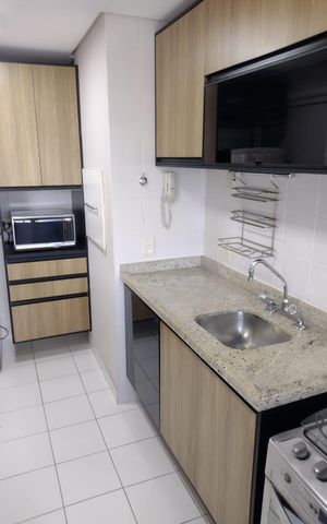 Apartamento para alugar com 58m², 1 quarto e 1 vagaCozinha 
