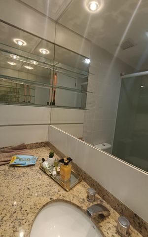 Apartamento para alugar com 58m², 2 quartos e 1 vaga Apartamento para alugar com 58m², 2 quartos e 1 vagaBanheiro 2