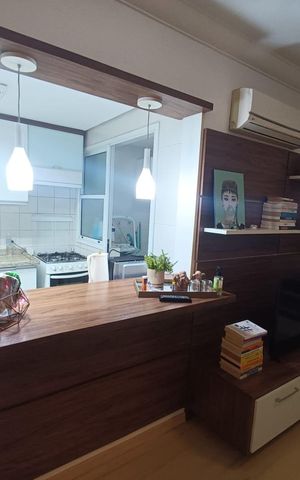 Apartamento para alugar com 58m², 2 quartos e 1 vaga Apartamento para alugar com 58m², 2 quartos e 1 vagaSala