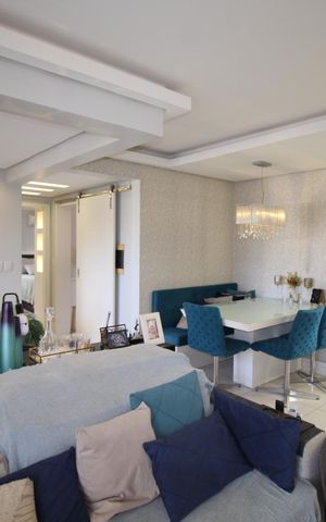 Apartamento à venda com 82m², 2 quartos e 2 vagasSala/Cozinha