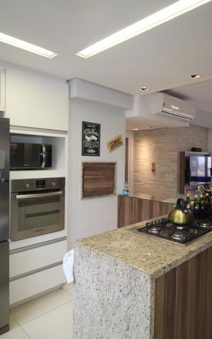 Apartamento à venda com 82m², 2 quartos e 2 vagasSala/Cozinha