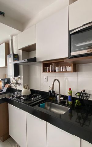 Apartamento à venda com 40m², 2 quartos e sem vaga Apartamento à venda com 40m², 2 quartos e sem vagaCozinha e Área de Serviço
