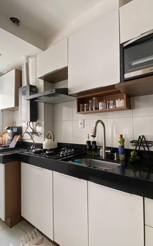Apartamento à venda com 40m², 2 quartos e sem vaga Apartamento à venda com 40m², 2 quartos e sem vagaCozinha e Área de Serviço