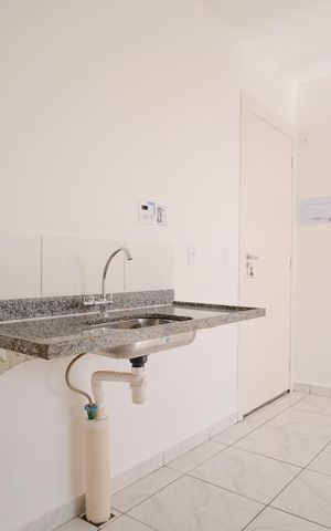 Apartamento à venda com 39m², 2 quartos e sem vagaCozinha e Área de Serviço