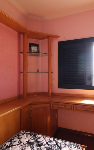 Apartamento à venda com 104m², 3 quartos e 2 vagasQuarto 3