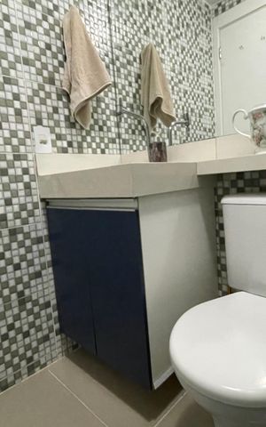 Apartamento à venda com 38m², 2 quartos e 1 vaga
