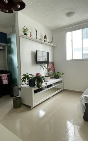 Apartamento à venda com 38m², 2 quartos e 1 vaga