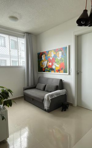 Apartamento à venda com 38m², 2 quartos e 1 vaga