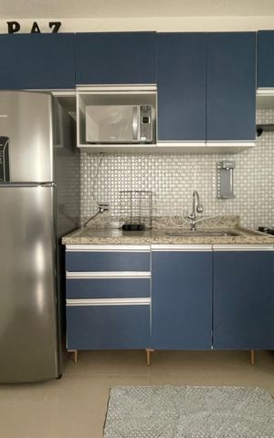 Apartamento à venda com 38m², 2 quartos e 1 vaga