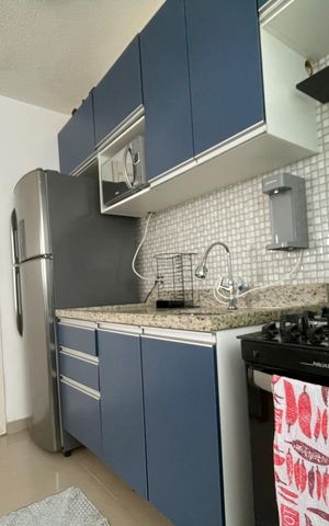 Apartamento à venda com 38m², 2 quartos e 1 vaga