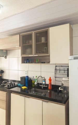 Apartamento para alugar com 42m², 2 quartos e 1 vaga Apartamento para alugar com 42m², 2 quartos e 1 vagaCozinha e Área de Serviço