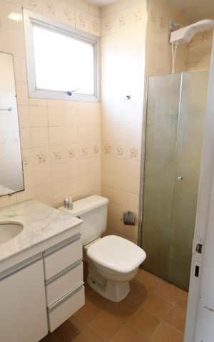 Apartamento à venda com 63m², 1 quarto e 1 vagaBanheiro