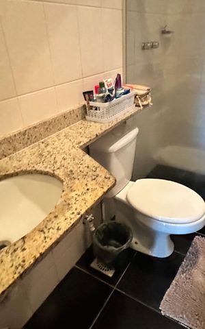 Apartamento para alugar com 70m², 2 quartos e 1 vaga Apartamento para alugar com 70m², 2 quartos e 1 vagaBanheiro Social