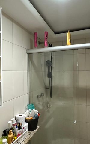 Apartamento para alugar com 70m², 2 quartos e 1 vaga Apartamento para alugar com 70m², 2 quartos e 1 vagaBanheiro quarto 2