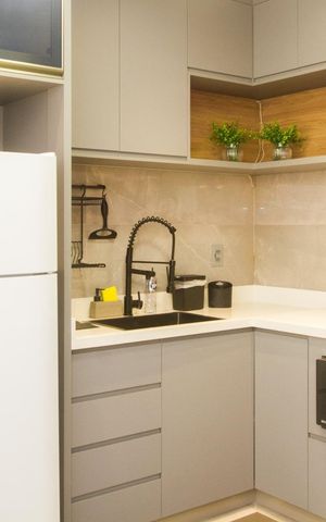 Studio à venda com 48m², 2 quartos e 1 vaga