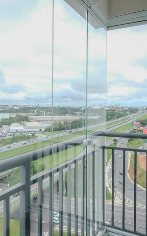 Apartamento para alugar com 55m², 2 quartos e 1 vagaVaranda