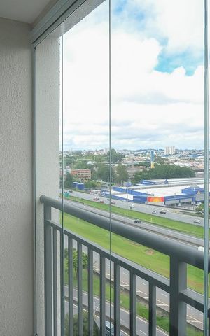 Apartamento para alugar com 55m², 2 quartos e 1 vagaVaranda