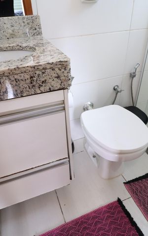 Apartamento para alugar com 80m², 3 quartos e 2 vagasBanheiro do Quarto 3