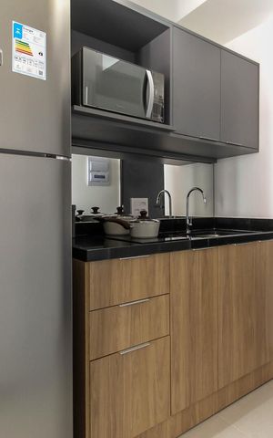 Apartamento para alugar com 20m², 1 quarto e sem vaga