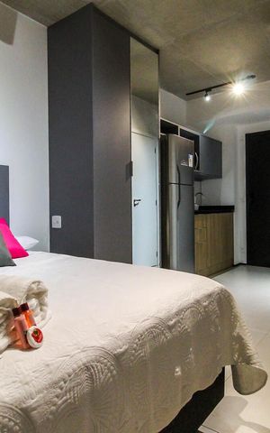 Apartamento para alugar com 20m², 1 quarto e sem vaga