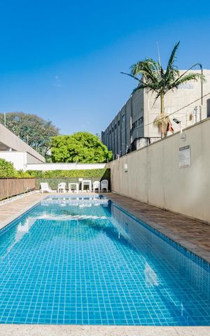 Apartamento à venda com 50m², 2 quartos e 1 vaga Apartamento à venda com 50m², 2 quartos e 1 vagaÁrea comum - Piscina