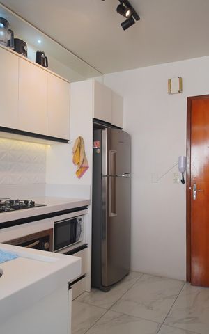 Apartamento para alugar com 67m², 2 quartos e 1 vagaCozinha