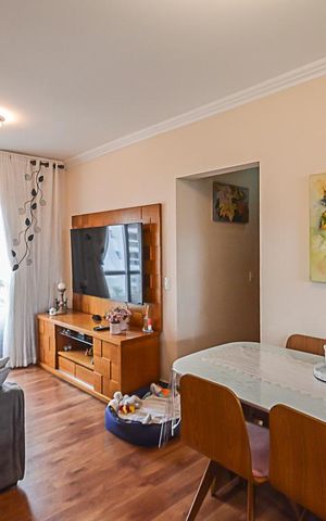 Apartamento à venda com 70m², 3 quartos e 2 vagas Apartamento à venda com 70m², 3 quartos e 2 vagasSala