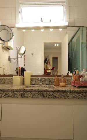 Apartamento para alugar com 127m², 4 quartos e 2 vagasBanheiro da Suíte 2
