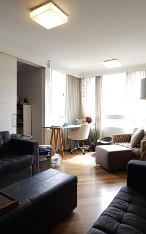Apartamento para alugar com 127m², 4 quartos e 2 vagasSala