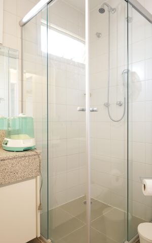 Apartamento para alugar com 127m², 4 quartos e 2 vagasBanheiro da Suíte 1