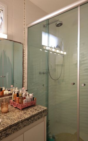 Apartamento para alugar com 127m², 4 quartos e 2 vagasBanheiro da Suíte 2