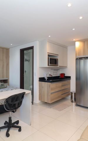 Studio para alugar com 30m², 1 quarto e 1 vagaStudio