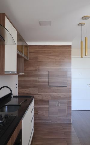 Apartamento à venda com 97m², 2 quartos e 1 vagaCozinha e Área de Serviço