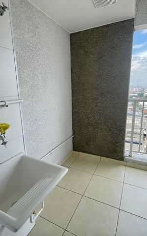 Apartamento à venda com 47m², 2 quartos e 1 vaga Apartamento à venda com 47m², 2 quartos e 1 vagaÁrea de Serviço