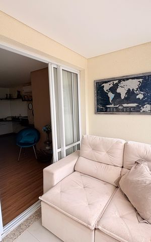 Apartamento à venda com 78m², 2 quartos e 1 vagaSacada