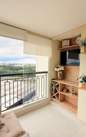 Apartamento à venda com 78m², 2 quartos e 1 vagaSacada