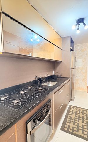 Apartamento à venda com 78m², 2 quartos e 1 vagaCozinha
