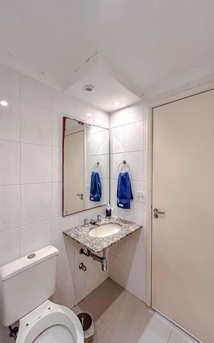 Apartamento à venda com 160m², 3 quartos e 2 vagasBanheiro 1