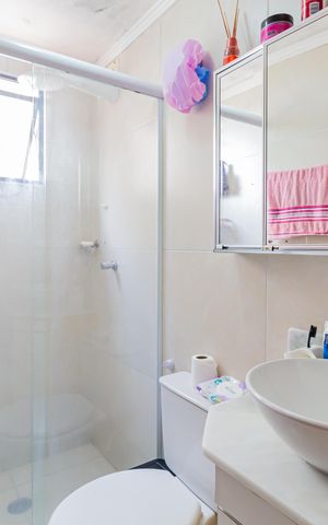 Apartamento à venda com 65m², 3 quartos e 1 vaga Apartamento à venda com 65m², 3 quartos e 1 vagaBanheiro