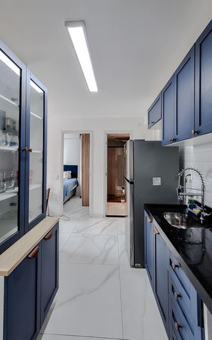 Apartamento à venda com 35m², 2 quartos e sem vaga Apartamento à venda com 35m², 2 quartos e sem vagaCozinha e Área de Serviço
