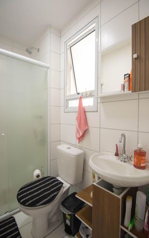 Apartamento para alugar com 49m², 2 quartos e 1 vaga Apartamento para alugar com 49m², 2 quartos e 1 vagaBanheiro