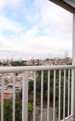 Apartamento à venda com 43m², 2 quartos e 1 vagaVaranda