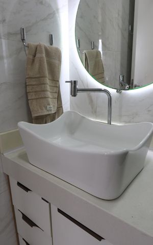 Apartamento à venda com 43m², 2 quartos e 1 vagaBanheiro